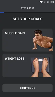 Muscle Booster android App screenshot 1